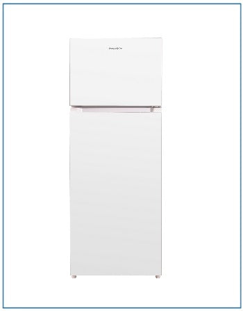 Double white deals fridge freezer