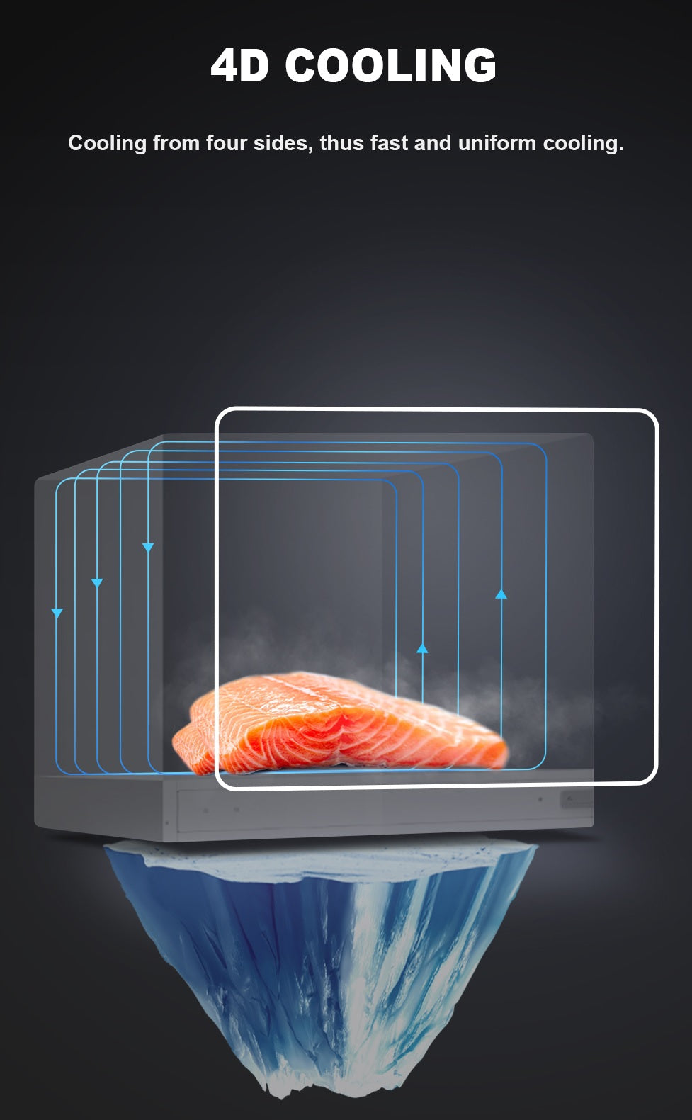 P75562MLBL-2 PowerPoint Black Fridge Freezer - Image 8