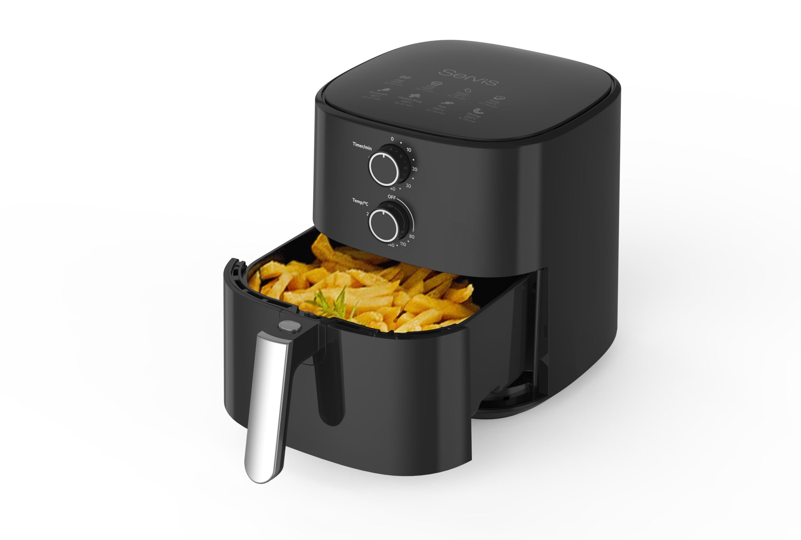 P8351BL 5L ONE DRAWER POWERPOINT AIR FRYER - Image 4