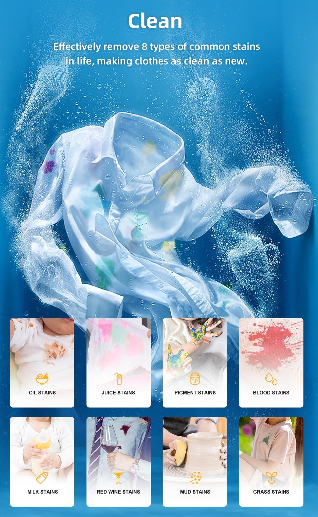 P35148MLW 8kg 1400 RPM Washing Machine - Image 8