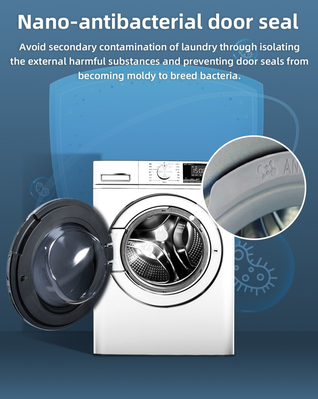 P35148MLW 8kg 1400 RPM Washing Machine - Image 9