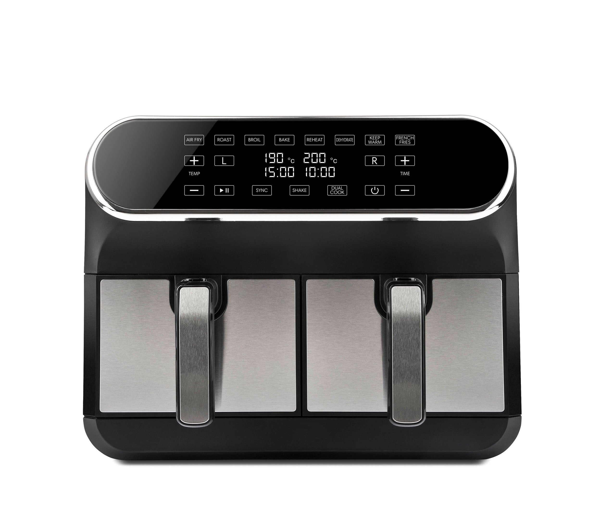 8 Litre Two Drawer Air Fryer - Image 2