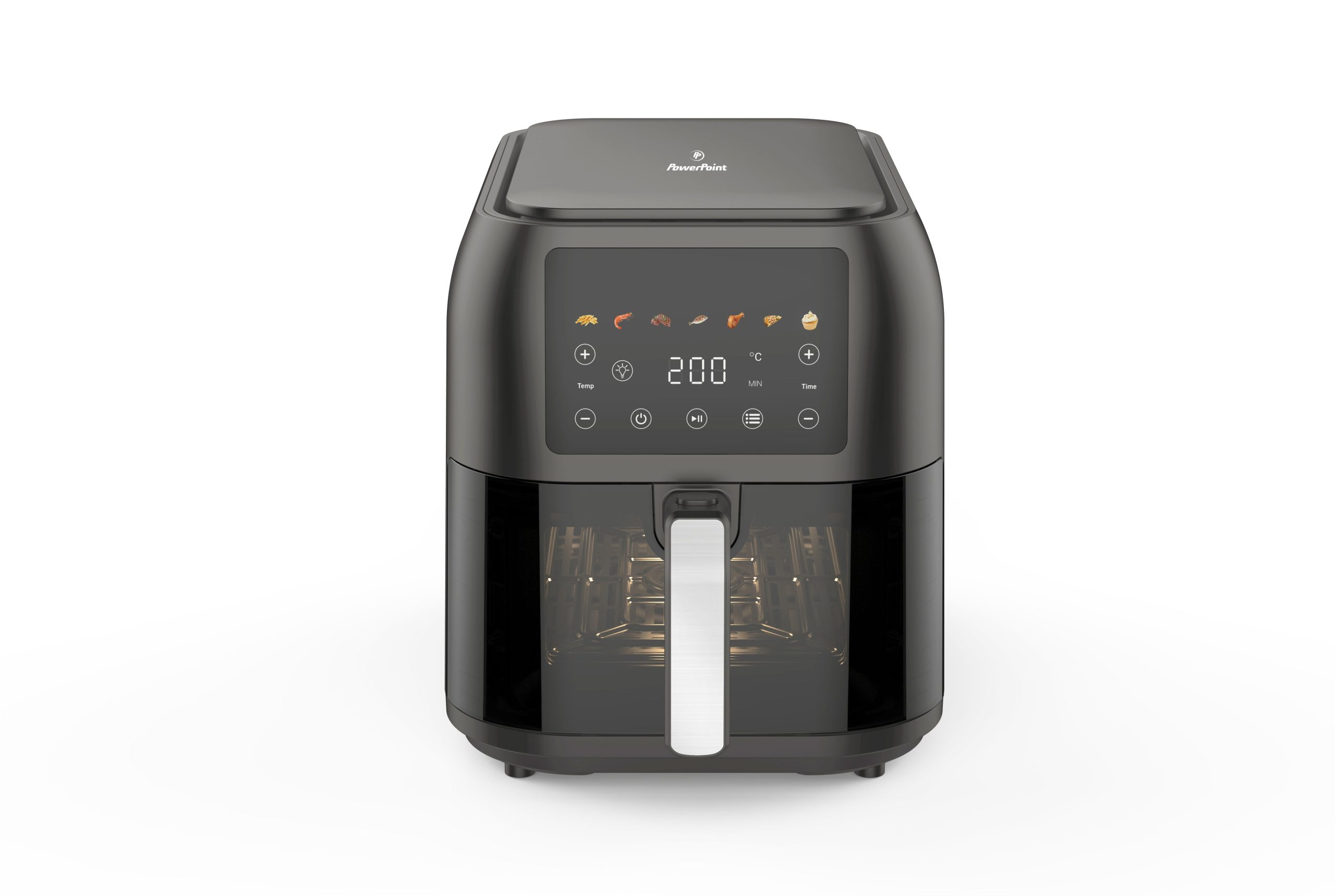 P8381WB 8 Litre Large Capacity with cooking window Air Fryer - Image 2