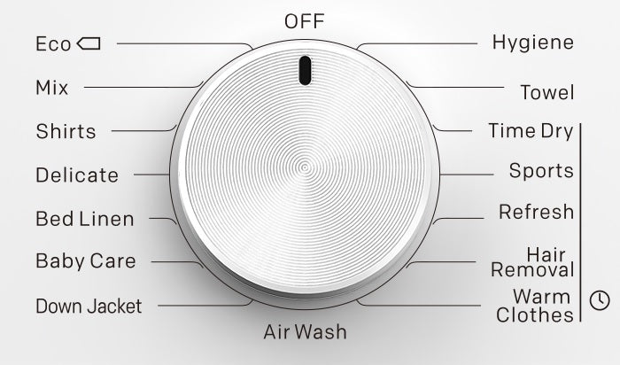 P2710HPSKW 10 kg Heat Pump Dryer. - Image 2