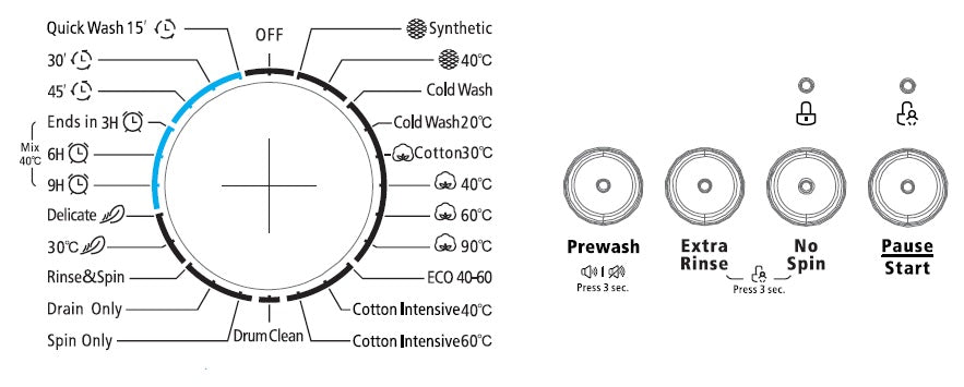 P35106MDW PowerPoint 6kg Washing Machine - Image 2