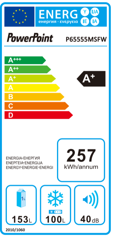 P65555MSFW PowerPoint SMART FROST 50/50 WHITE 55 X 176 - Image 3