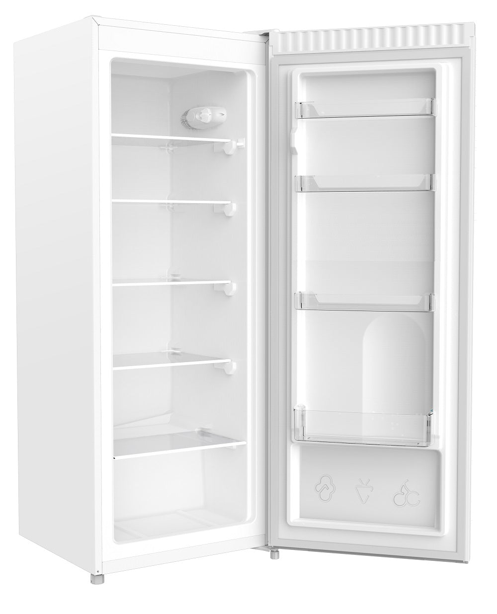 P45514MLWE 55 x 144 cm 235L Tall Larder Fridge - Image 3