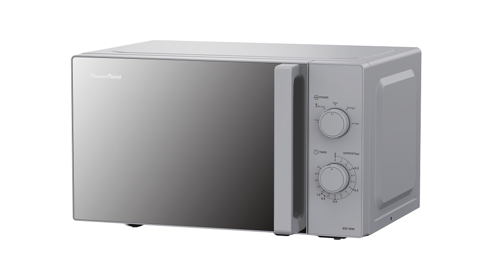 P22820MMFW 20 L 800W MANUAL MICROWAVE WHITE MIRROR DOOR - Image 3