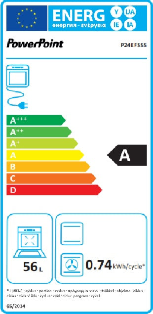 PowerPoint P24EFSSS Single Built In Oven - Image 4