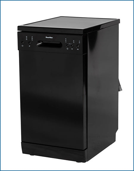 P24510M6BL PowerPoint 45cm 10 Place Dishwasher Black - Image 2