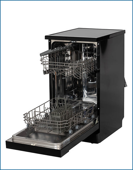 P24510M6BL PowerPoint 45cm 10 Place Dishwasher Black