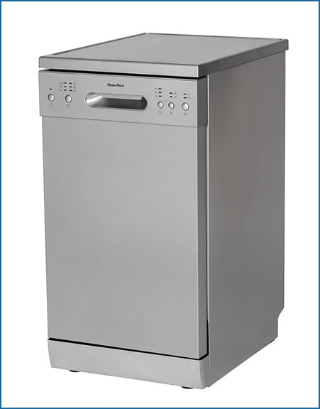 P24510M6SL PowerPoint 45cm 10 Place Dishwasher Silver - Image 2