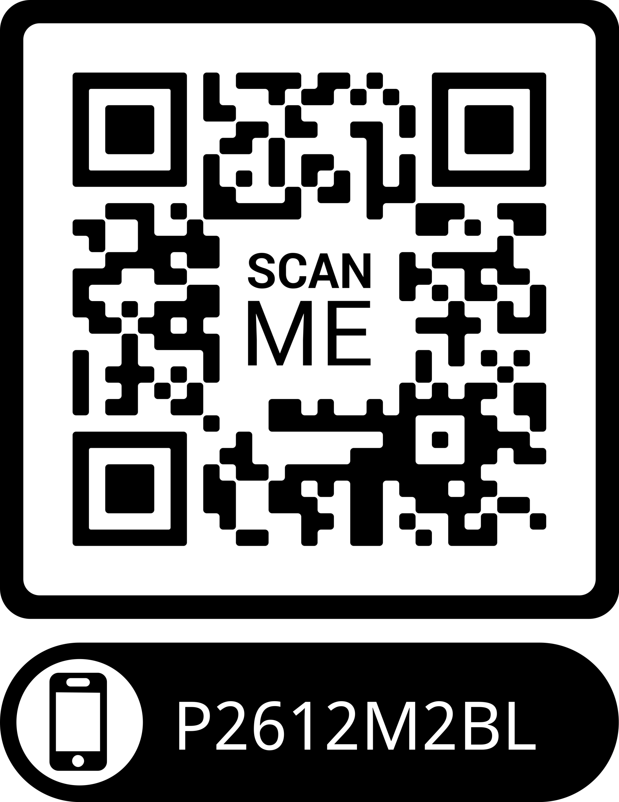 P2612M2BL PowerPoint 60cm 12 Place Dishwasher Black - Image 7