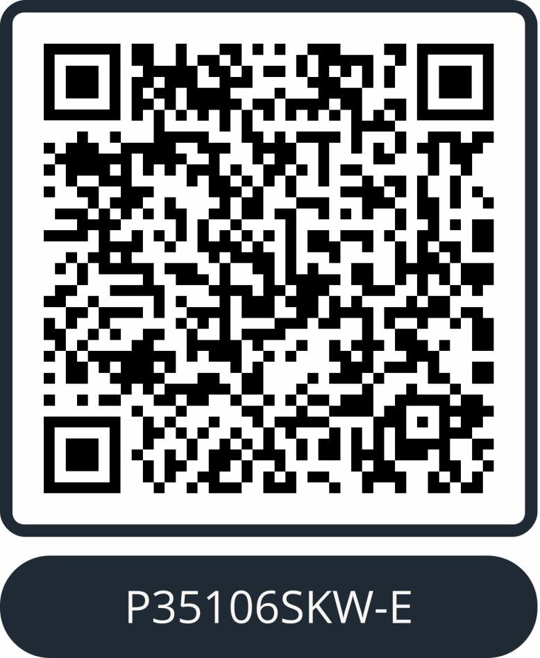 P35106SKW-E PowerPoint 6kg 1000rpm Washing Machine - Image 3