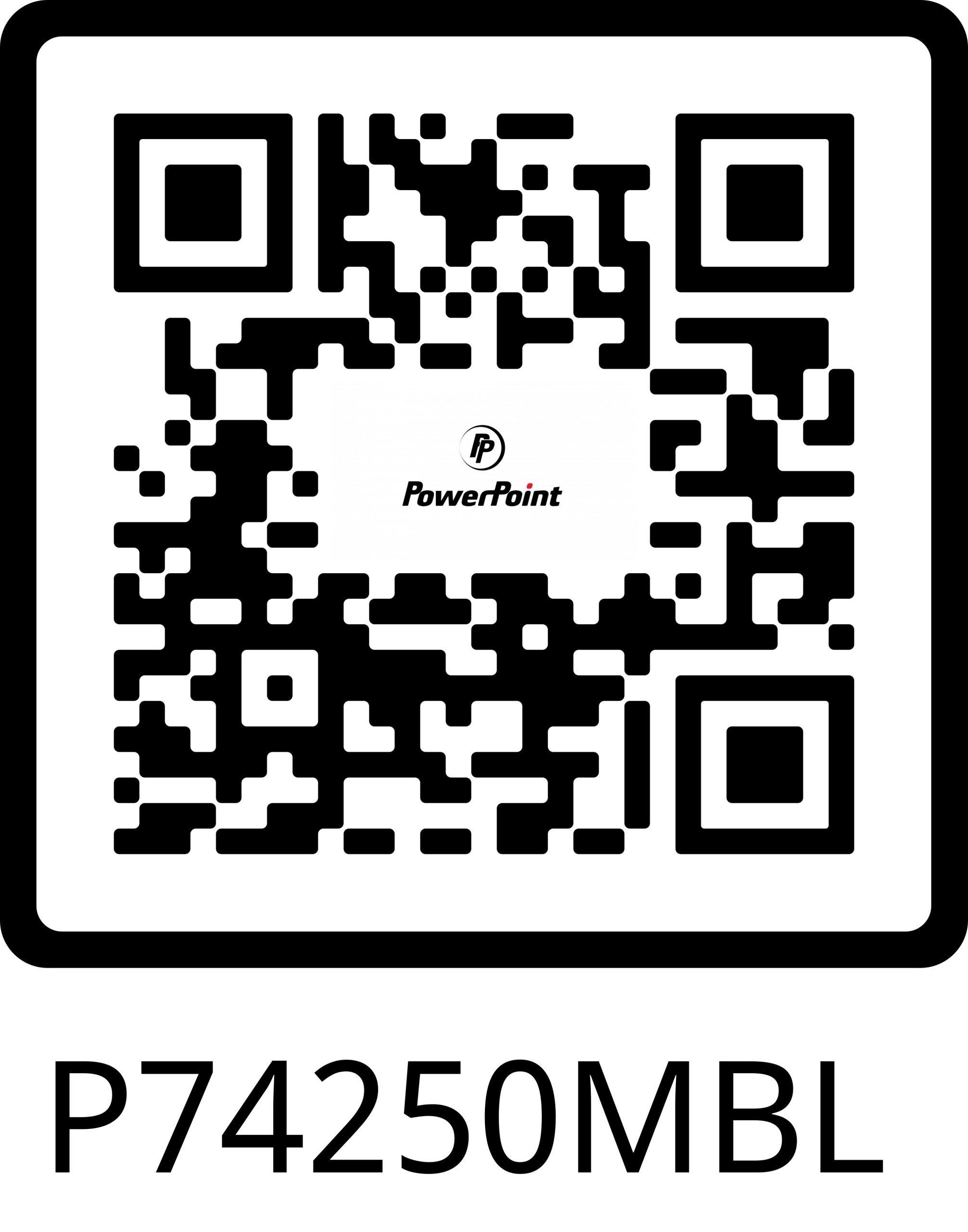 P74250MLBL PowerPoint 48cm Fridge Freezer - Image 6