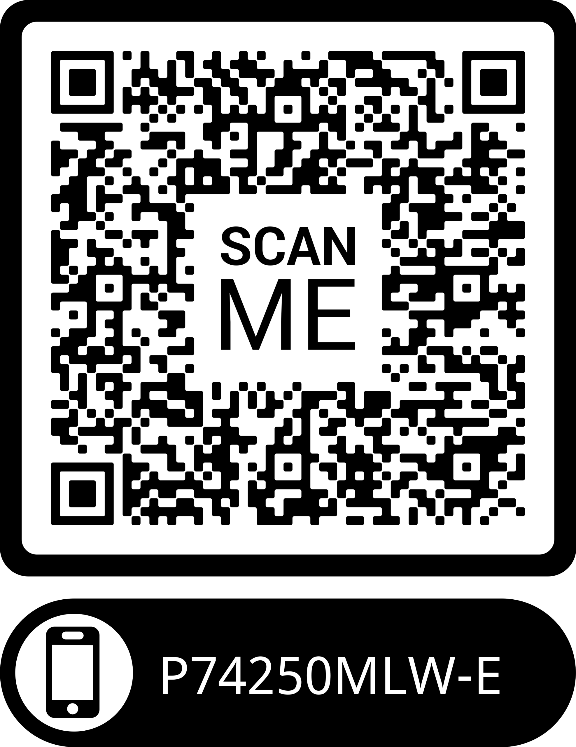 P74250MLW-E PowerPoint White Fridge Freezer - Image 3