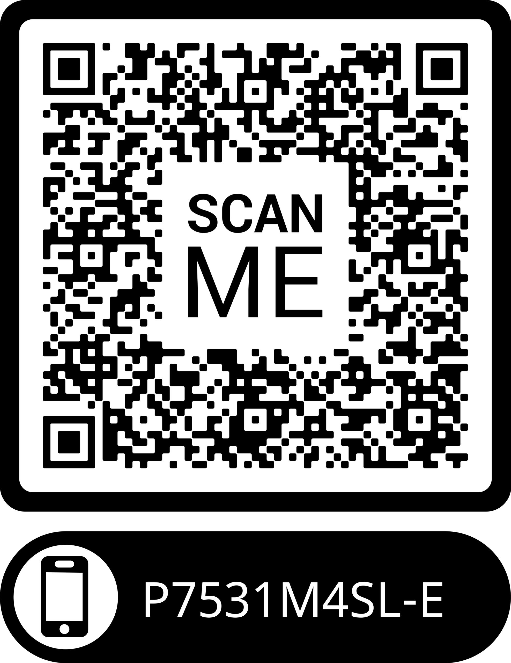 P7531M/4SL-E PowerPoint Under Counter Fridge Freezer - Image 5