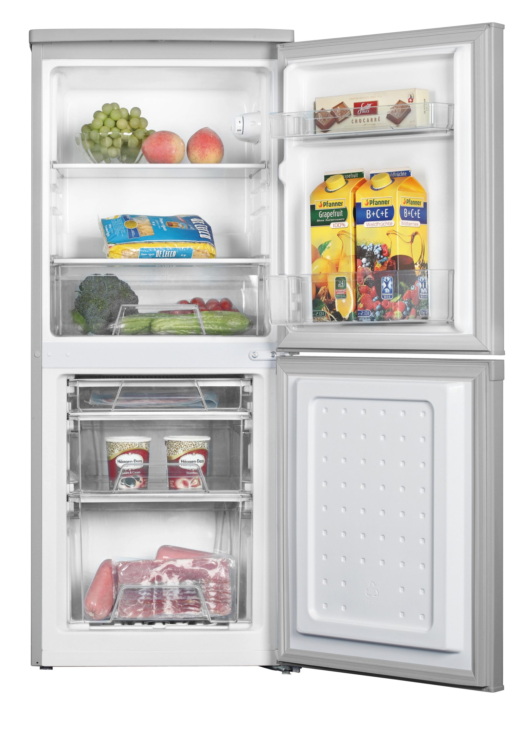 P75055MDSL PowerPoint 50cm Silver Fridge Freezer - Image 2