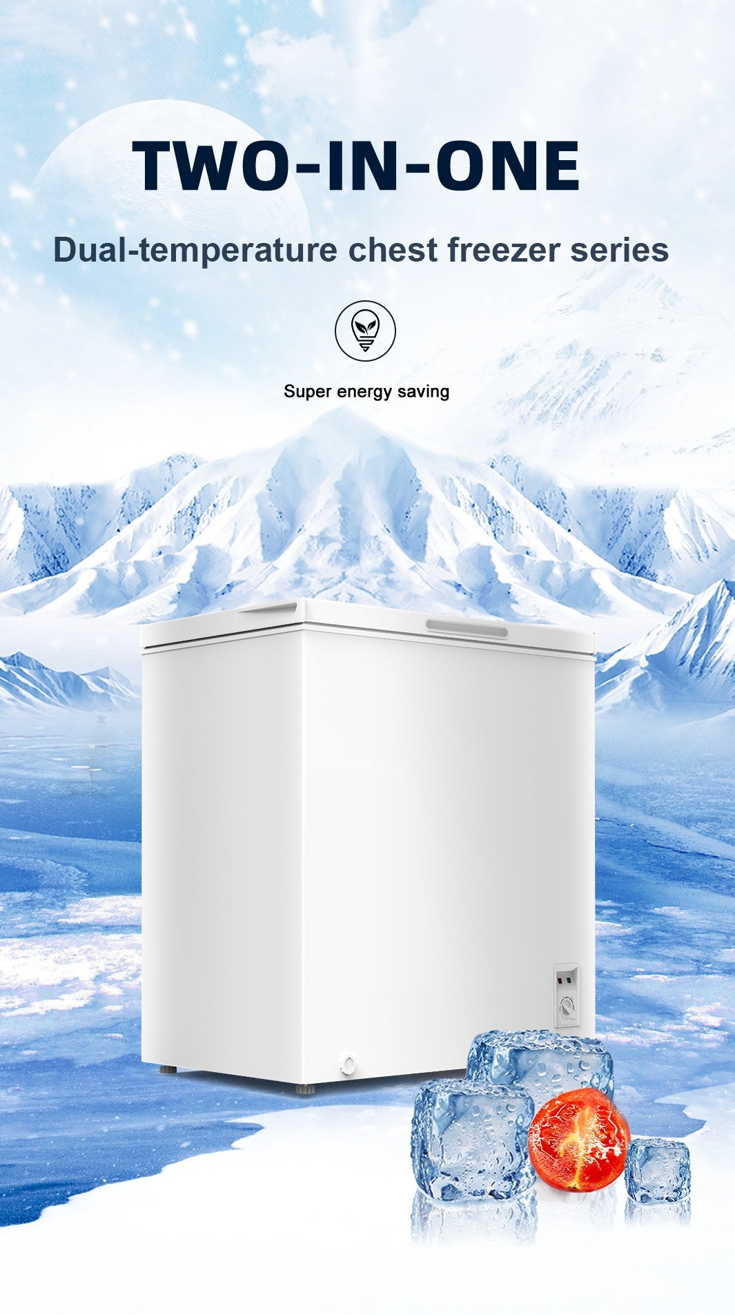 P1120ML2W-E 199Litre Chest Freezer - Image 6