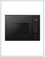 P19820INTBG Black Glass Built-in Microwave
