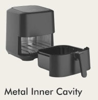 8 Litre Two Drawer Air Fryer - Image 12