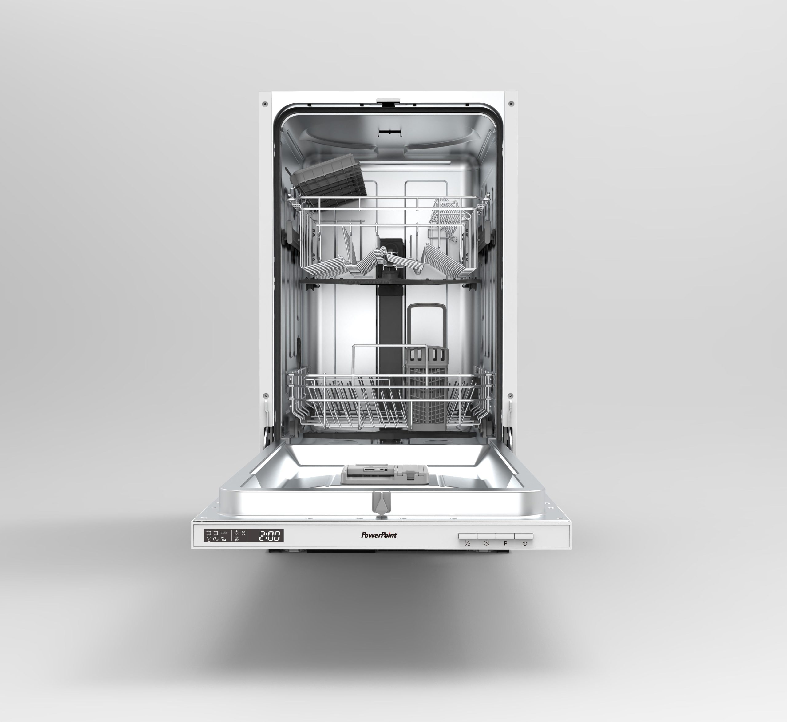 P3410MINT PowerPoint 45cm Integrated Dishwasher - Image 2