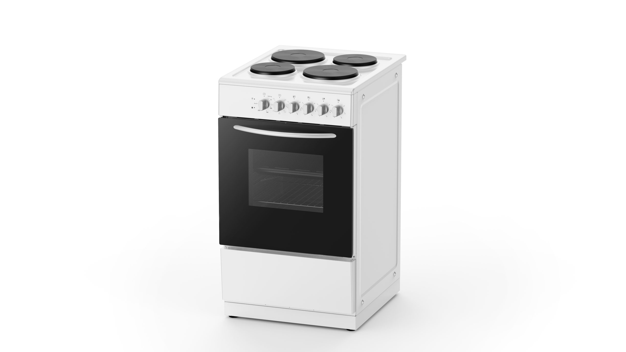 P05E1MDW Powerpoint Freestanding Electric Cooker – 52L Oven - Image 2