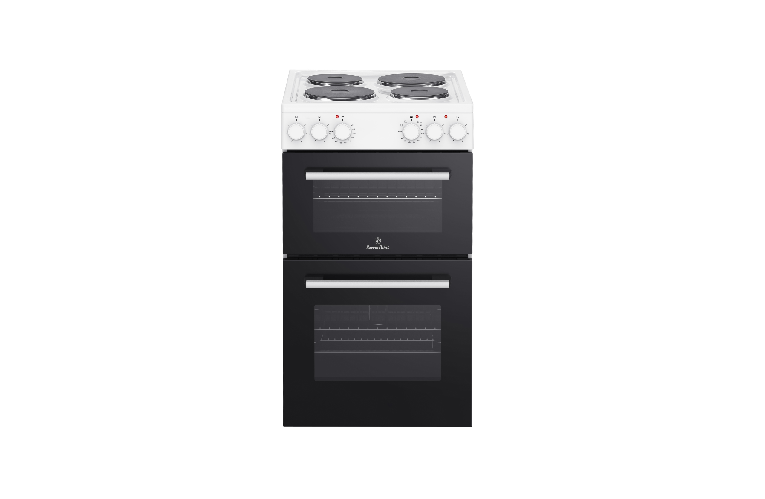 P05E2AW 50cm Twin Cavity Solid Top Cooker
